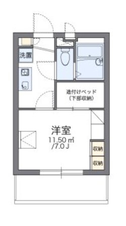 レオパレスステラハウスの物件間取画像